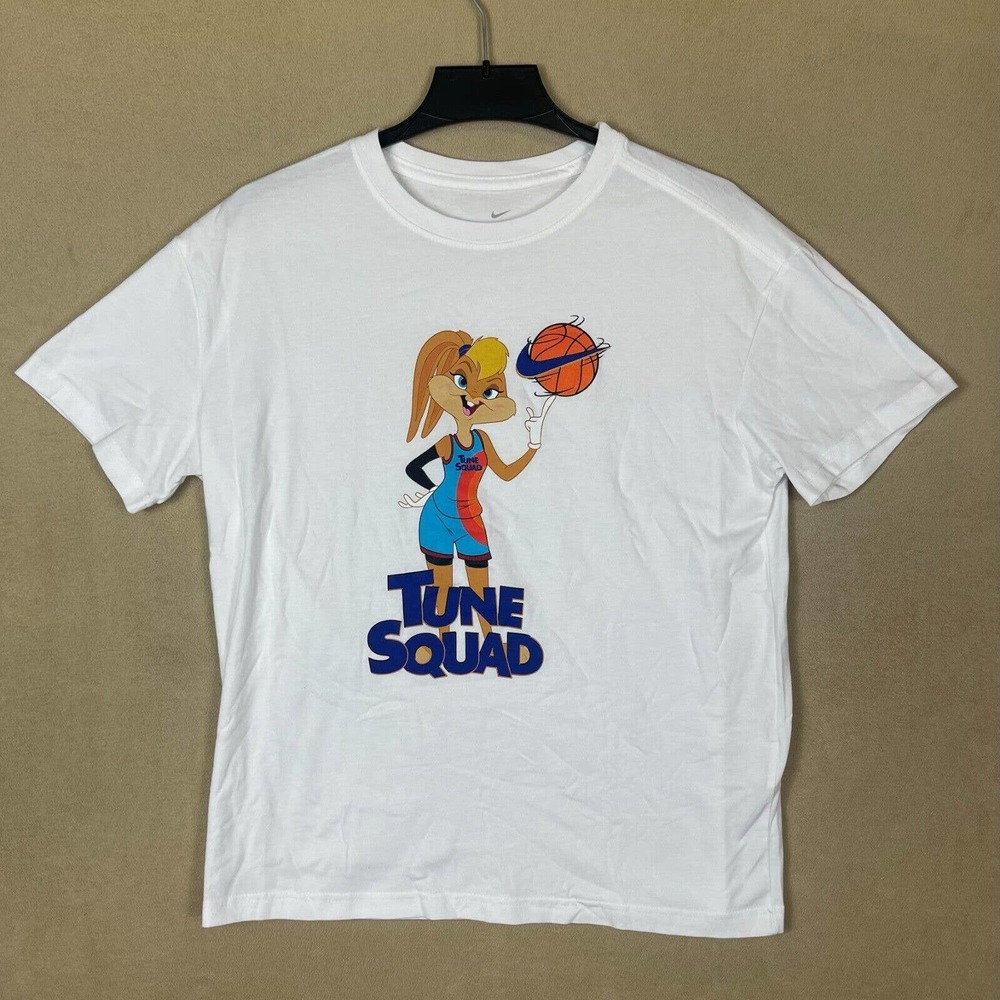 Nike Space Jam The New Legacy Lola Bunny Tune Squad Graphic T Shirt Mens M NWOT